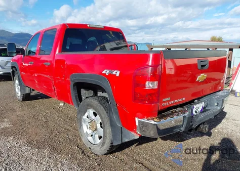 2012 Chevrolet Silverado 2500Hd Lt из США, поврежденный, VIN 1GC1KXCG2CF153027